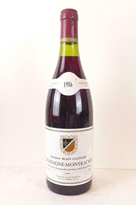 chassagne-montrachet domaine blain-gagnard rouge 1986 -