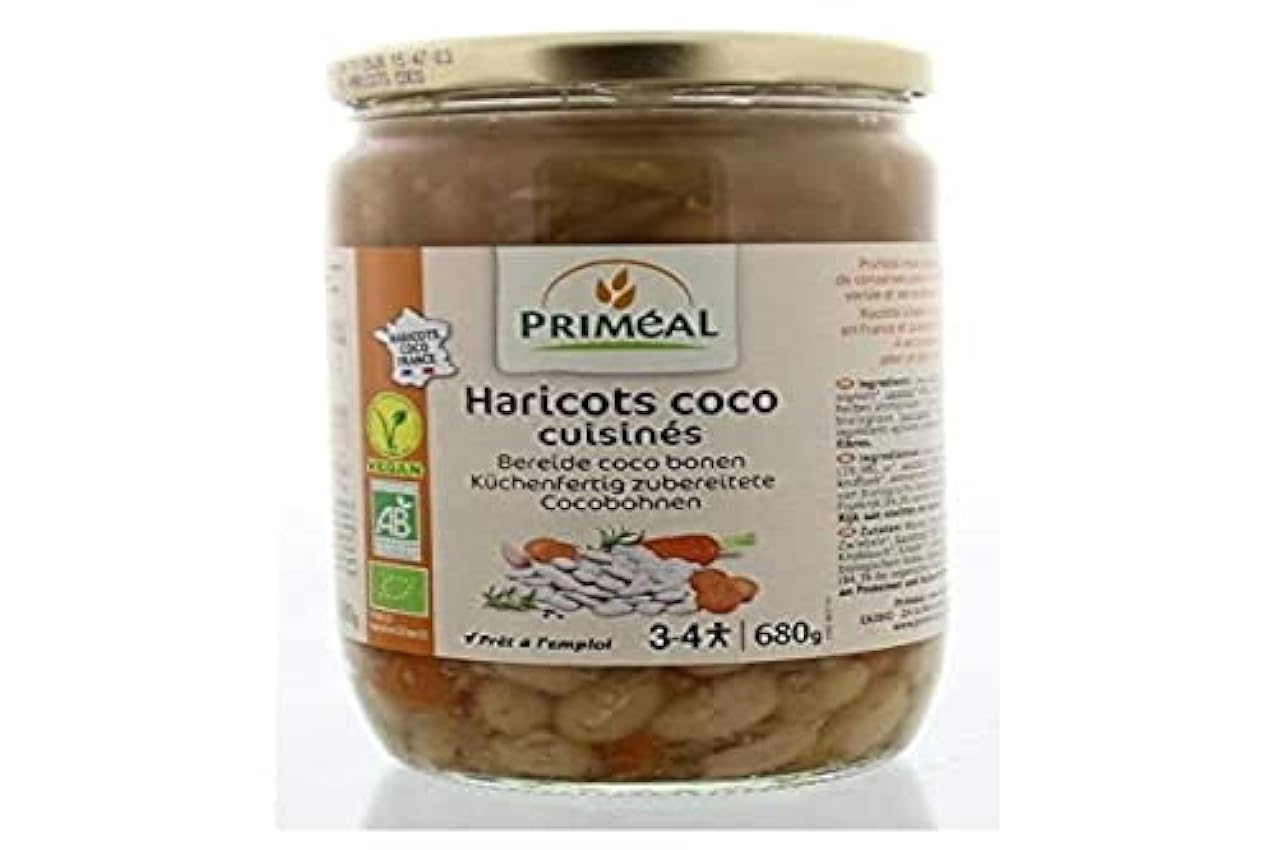 Priméal Haricots Coco Cuisinés 680 g N5lMpqzg