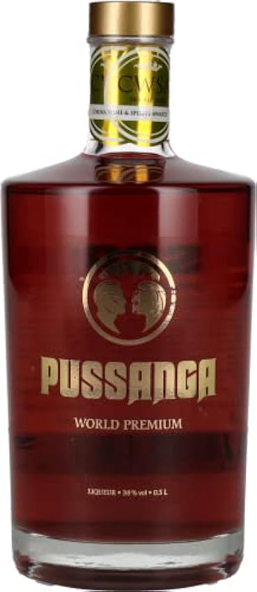 Pussanga World Premium Liqueur 38% Vol. 0,5l NPFTtzLa