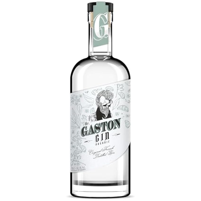 Mr. Gaston Gin Organic BIO - Origine France - 70cl L3ke5QRm