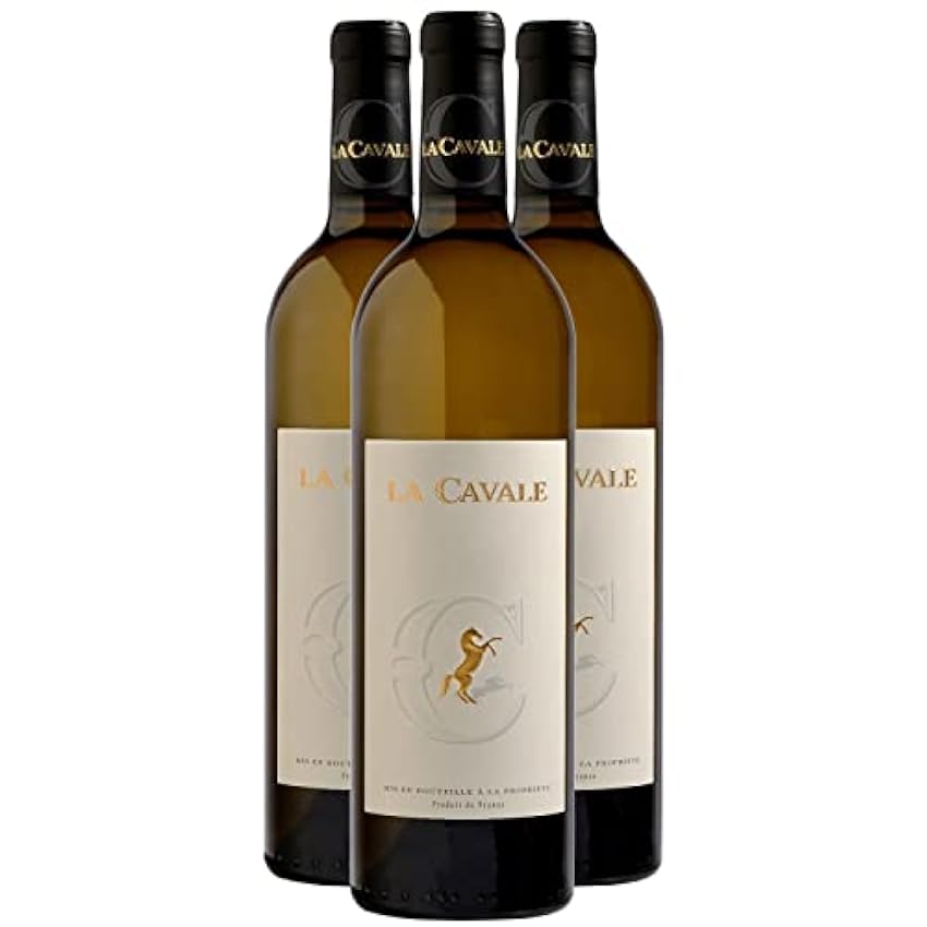 Luberon La Cavale Blanc - Blanc 2022 - Domaine La Cavale - Vin Blanc de la Vallée du Rhône (3x75cl) BIO kvapjCAm