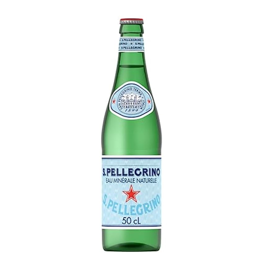 San Pellegrino - Eau minérale naturelle gazeuse (bouteille en verre) - 20 x50 cL LXFb5ghY