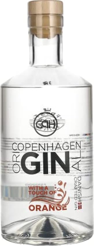 Copenhagen oriGINal Gin with a touch of ORANGE 39% Vol.