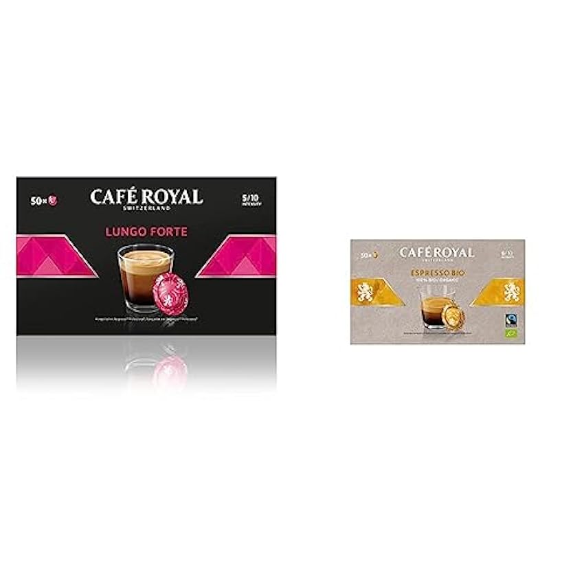 Café Royal Lungo Forte 50 Capsules Nespresso pour Busin