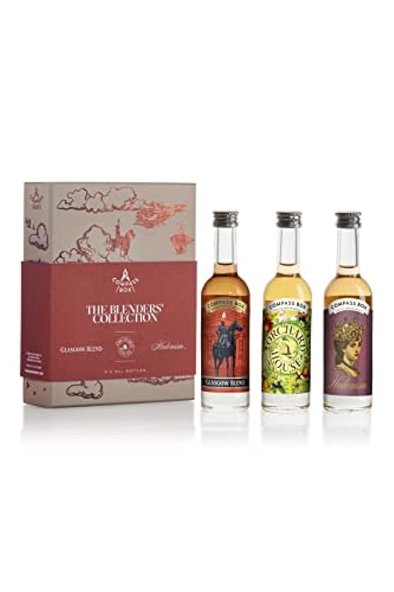 Compass Box Blended Malt Whisky Collection 45% Vol. 3x0,05l in Giftbox M1YHxAth