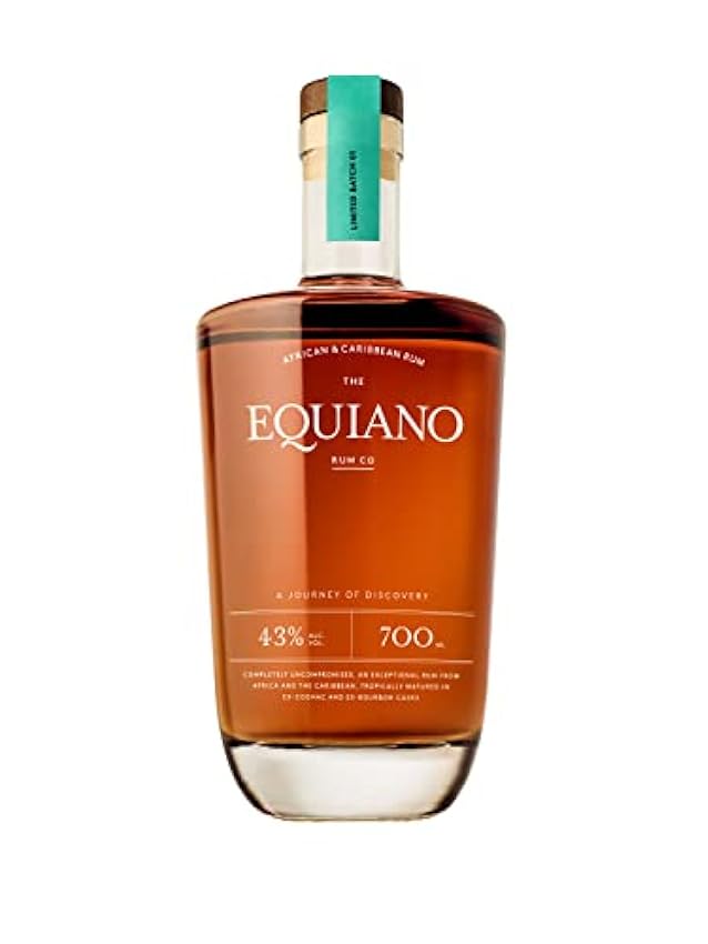 EQUIANO Original - Rhum - 43% Alcool - Origine : Caraïbes - Bouteille 70 cl ONfxrNx9