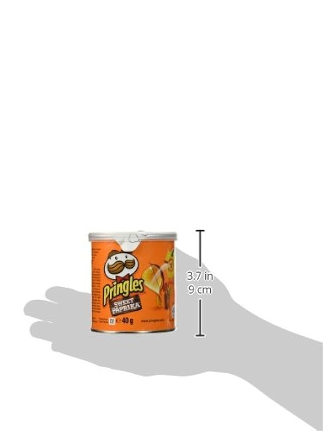 Pringles Chips Paprika - Pack de 12 x 40 g NyZDctRw