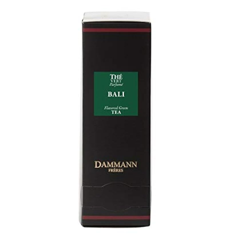Bali - Thé vert parfumé 24 sachets individuels - Damman