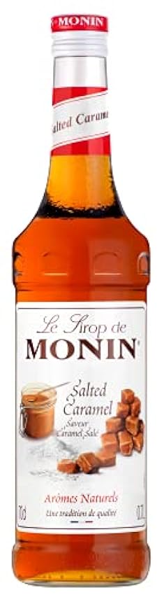 MONIN Sirop de Caramel Salé pour Café, Cappuccino, Latte et Chocolat Chaud - Arômes Naturels - 70cl lUYrMC8W
