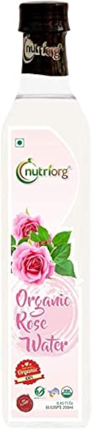 PUB Nutriorg Eau de rose biologique certifiée 250 ml oE