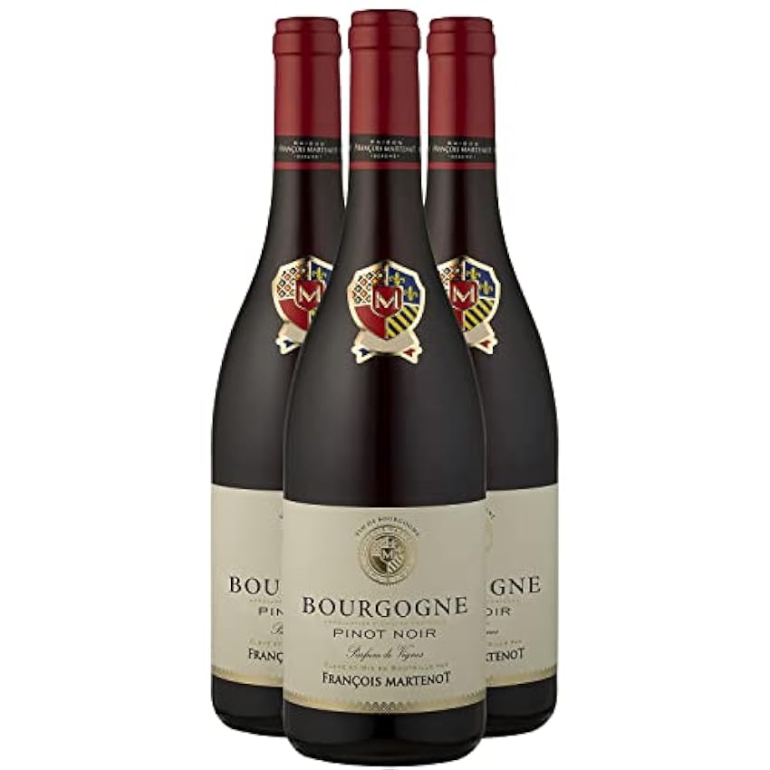 Bourgogne Parfum de Vignes - Rouge 2021 - Maison François Martenot - Vin Rouge de Bourgogne (3x75cl) oESM40IA