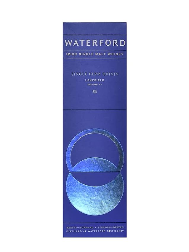 WATERFORD - Whisky Irlandais Single Malt - SFO Lakefield Edition 1.1 - Notes Fleuries & de Caramel - Origine : Irlande - 50% Alcool - 70 cl KUASZN7i