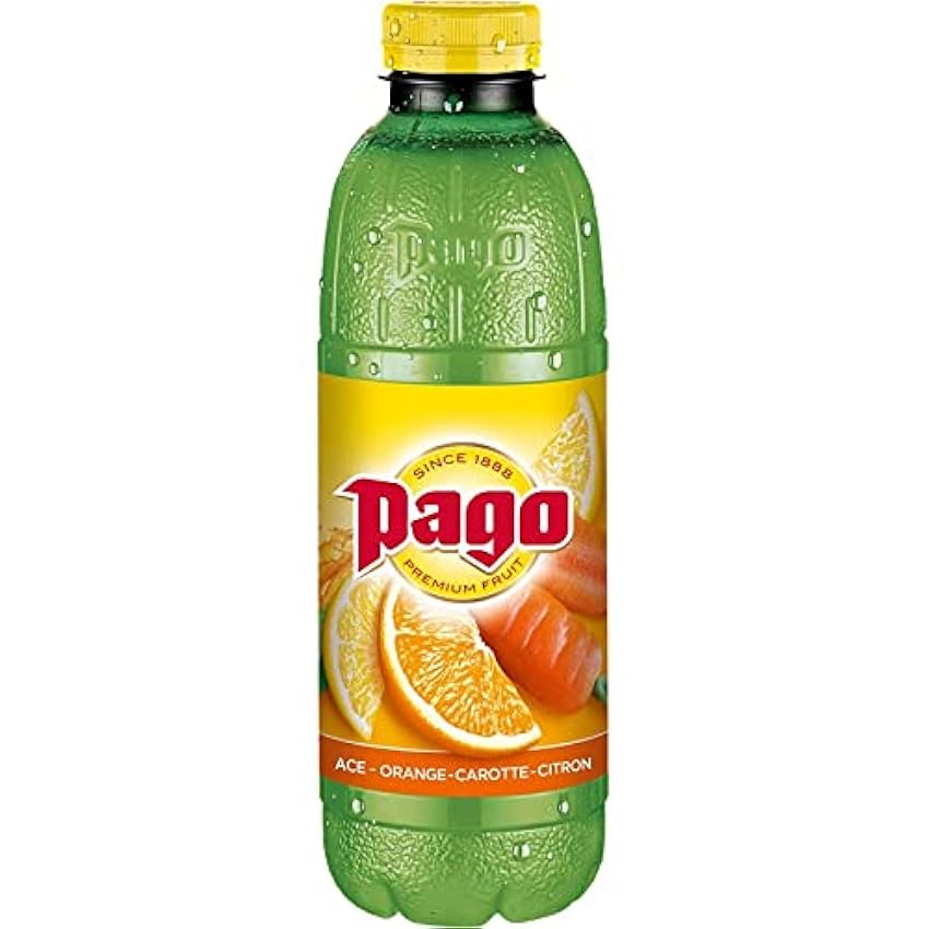 PAGO - Orange Carotte Citron Pet 75Cl - Lot De 4 - Vend