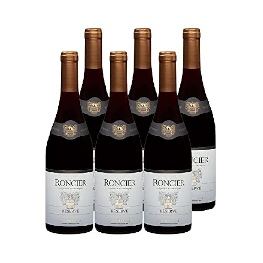 Réserve Rouge - Roncier - Vin de France - Vin Rouge de Bourgogne - Lot de 6x75cl - Cépage … Nf2d0Fxi