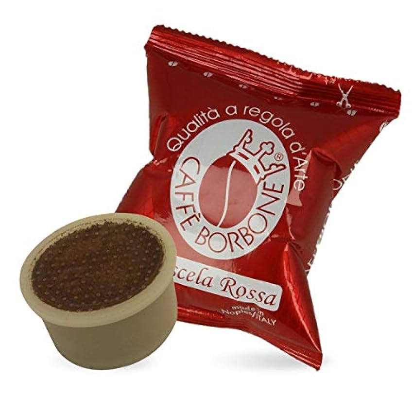 500 Capsules Borbone rouges compatibles Espresso Point 