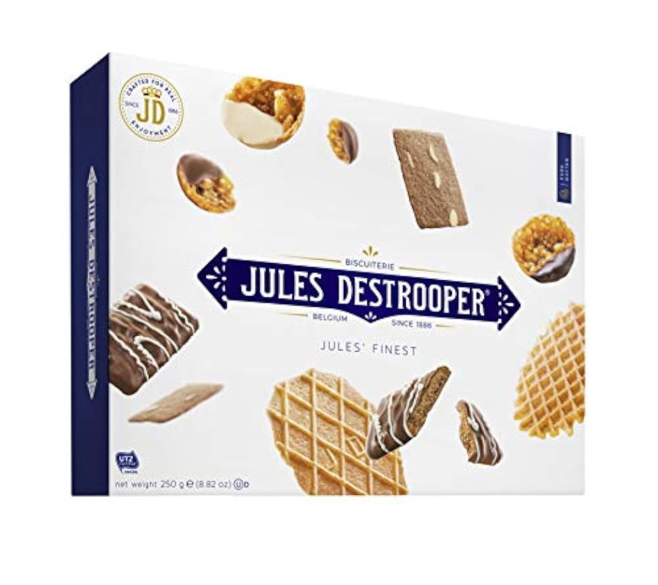 Jules Destrooper - Assortiment de biscuits Jules Finest - 250 grammes KWuXY6AZ