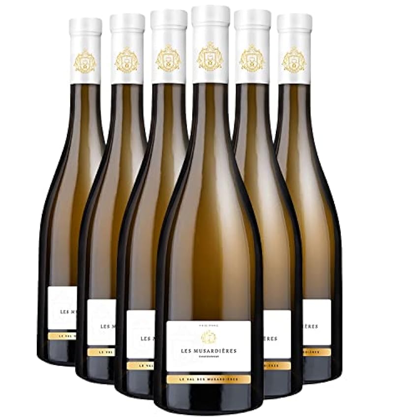 Les Musardières Chardonnay - Blanc 2021 - Le Val des Musardières - Vin de France - Vin Blanc (6x75cl) nACHyHYR