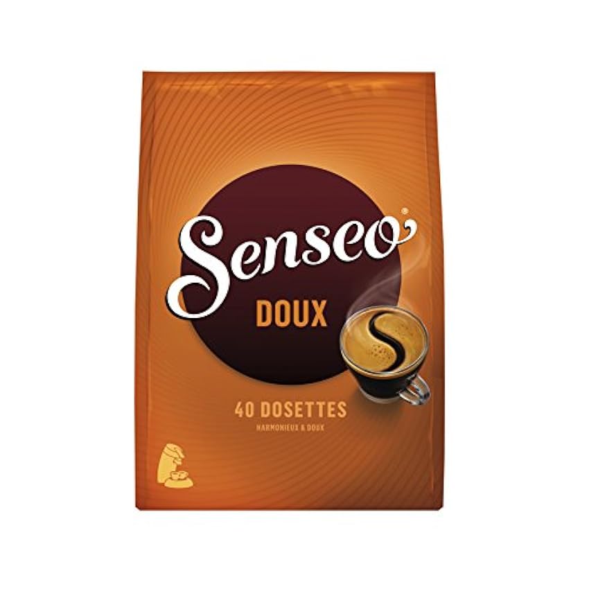 Senseo Café Doux - 200 dosettes souples - lot de 5 x 40