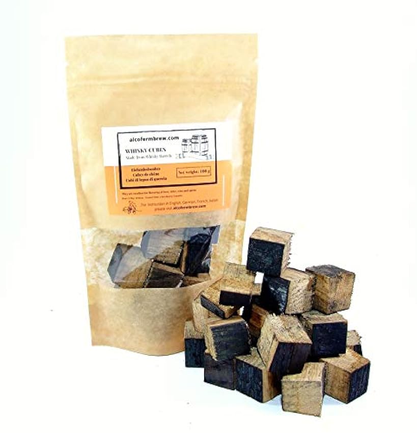 Cubes de chêne Whisky 100g - Cubes Bois | Les Cubes pou