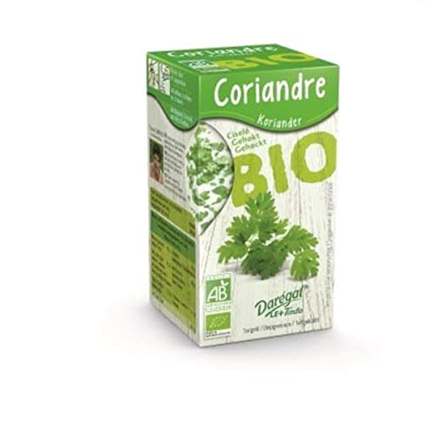 Daregal Coriandre bio, surgelée - La boite de 50g MChg5