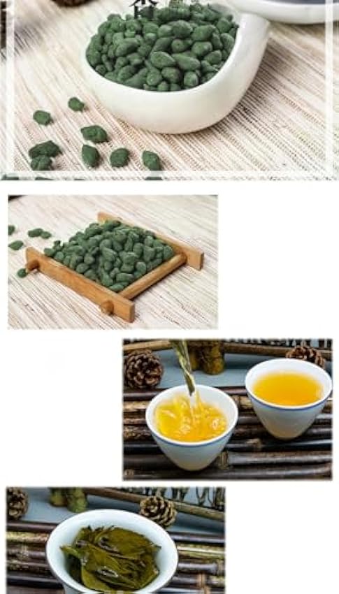 Traditionnel Ginseng Thé Oolong de Chine Bon Thé Original Oolong Biologique Naturel Nourriture Verte sans Additifs Thé Oolong (500g) nl429zHv