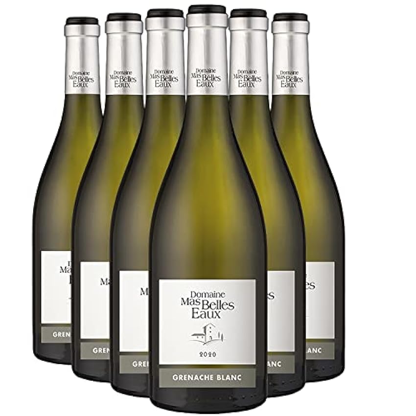 Pays d´Oc Grenache Blanc - Blanc 2020 - Domaine Mas Belles Eaux - Vin Blanc du Languedoc - Roussillon (6x75cl) M9gSKqOS