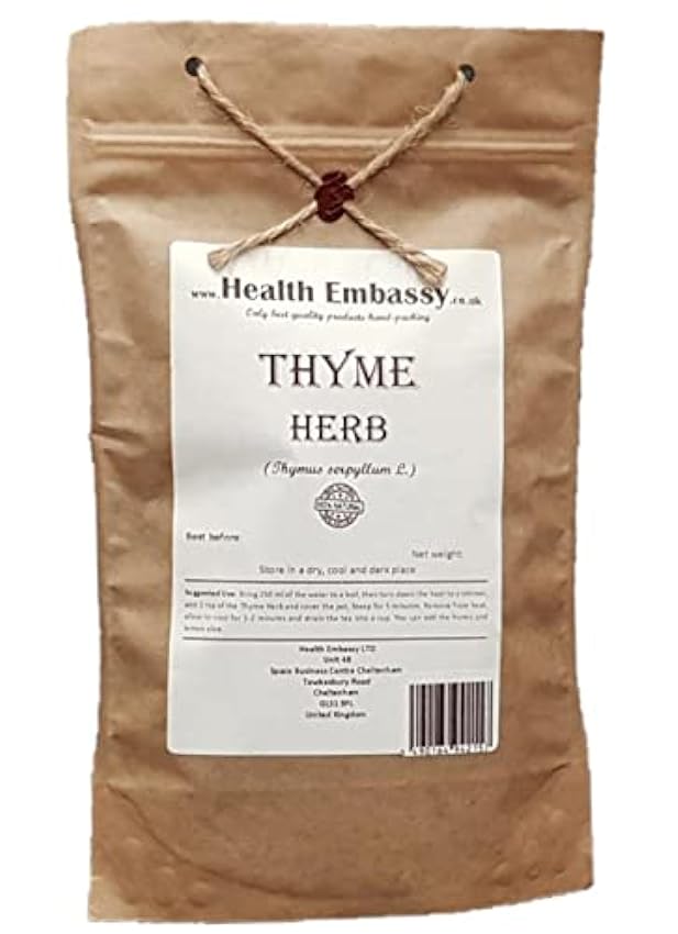 Health Embassy Herbe de Thym Serpolet Tisane | Thymus S