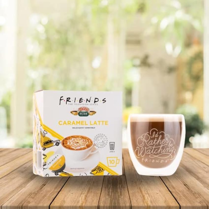 F.R.I.E.N.D.S Dolce Gusto Compatible Coffee Pods (Caramel Latte 40 Pack) nDp7B3kj