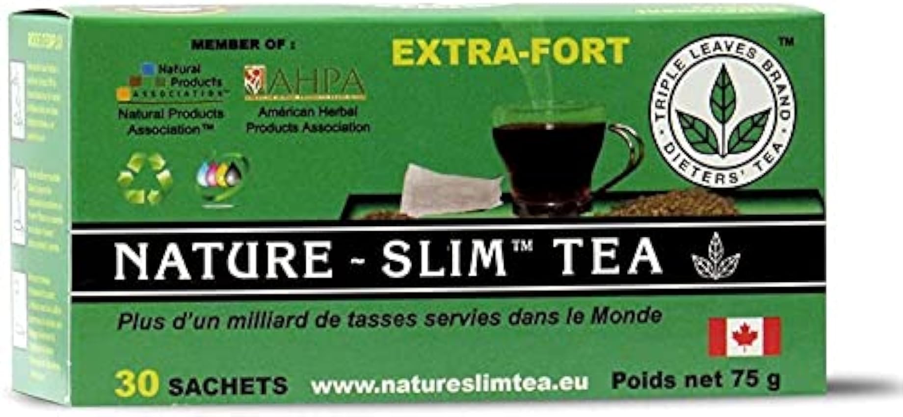 NATURE SLIM TEA Extra forte - boite de 30 infusettes Me