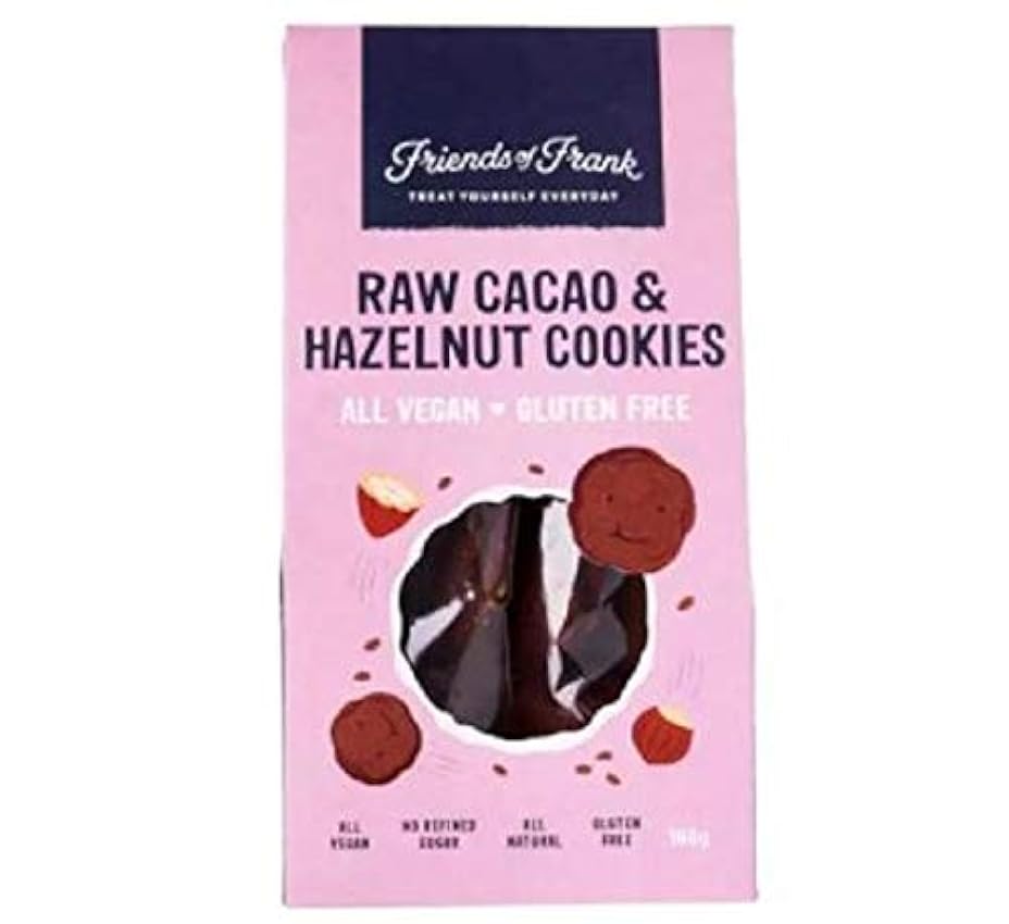 Friends of Frank Cookies crus au cacao et aux noisettes