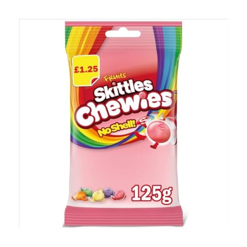 Skittles Chewies Lot de 12 paquets de 125 g nNO4QeJd