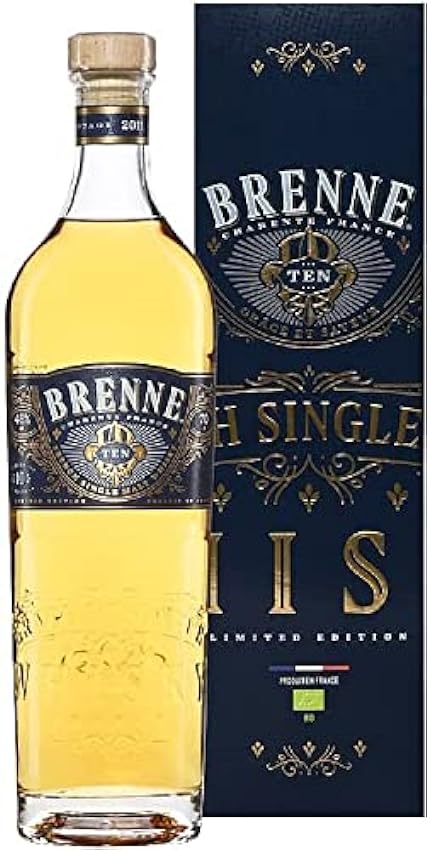 BRENNE 10 - Single Malt Whisky - 48% Alcool - Origine :