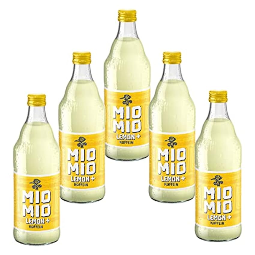 Mio Mio Citron + caféine 5 bouteilles de 0,5 l chacune 