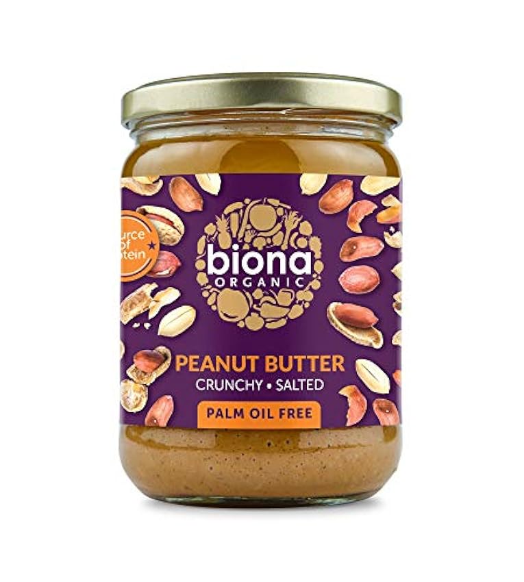 Organic Smooth Peanut Butter (250g) x Deal Saver by Biona mRY6VTDJ