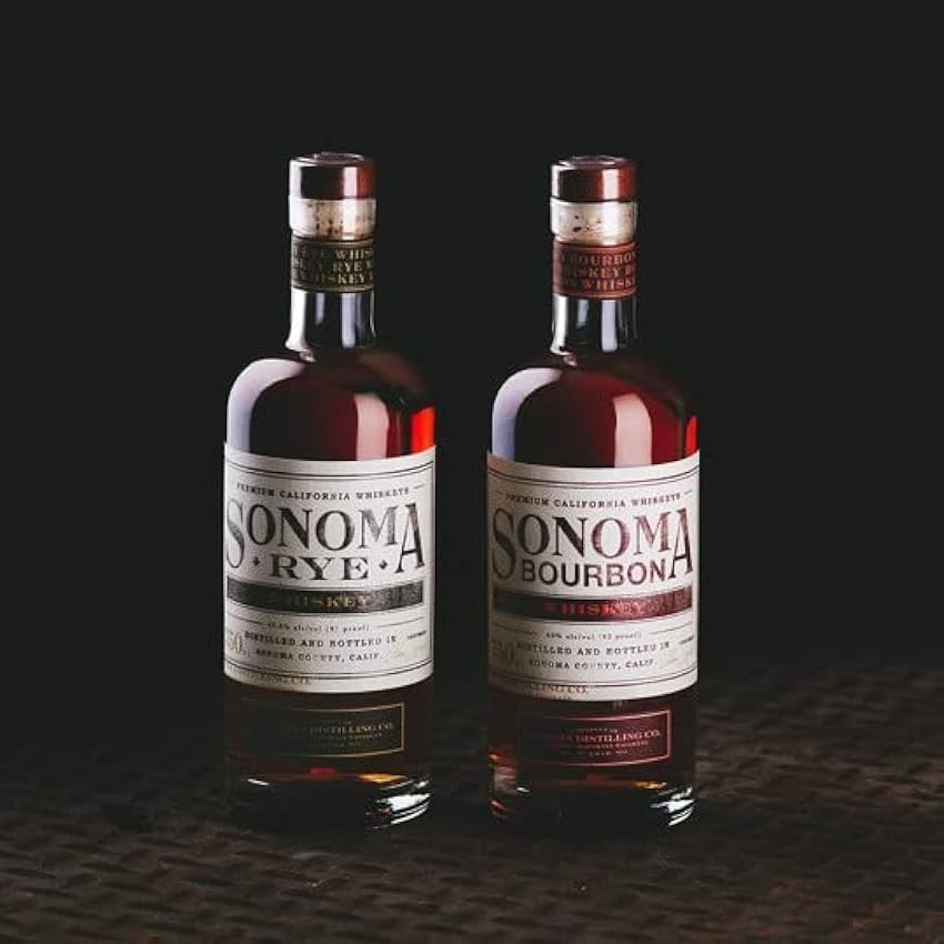 SONOMA - Rye Whiskey - 46,5 % Alcool - Origine : États-Unis/Californie - Bouteille 70 cl L5r6yzLA