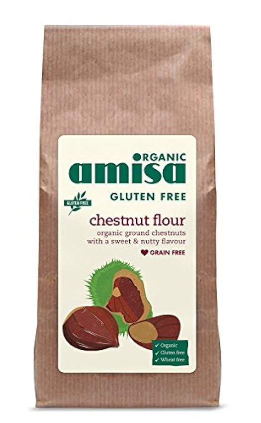 (LOT DE 6) - Amisa - Gluten Free Org Chestnut Flour | 350g | LOT DE 6 lQNwTExJ