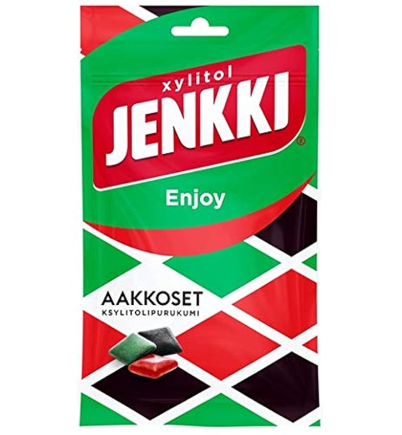Cloetta Jenkki Xylitol Aakkoset Chewing-gum 10 Packs of