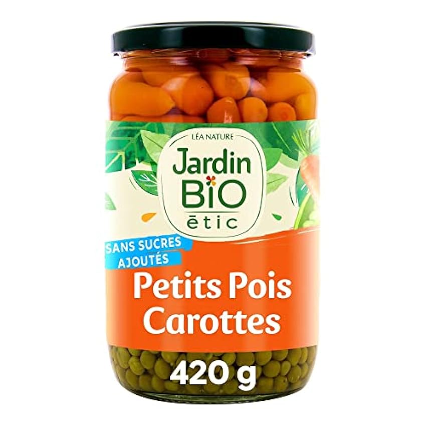 Jardin BiO étic Petits pois Carottes 660 g x lot de 3 mhaxZjy3