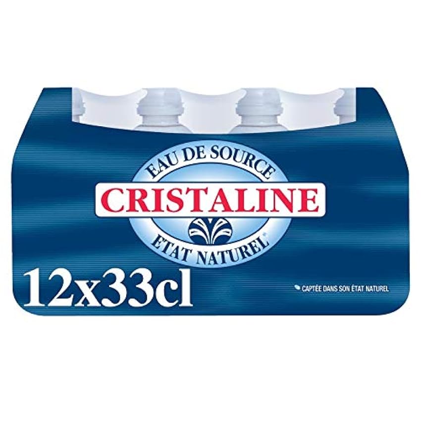 CRISTALINE - Cristaline eau source bouchon sport 12x33c