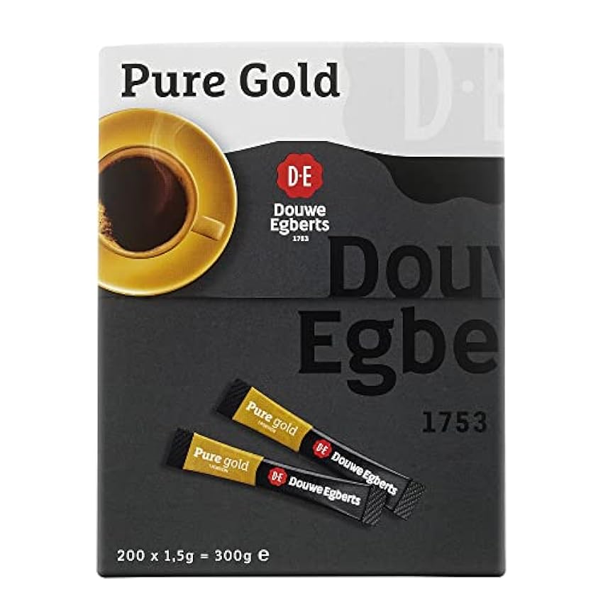 Douwe Egberts Café Soluble en Stick Pure Gold 200 Sticks 300 g Nzd60E0K