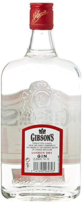 Gibson Gin London Dry 70 cl & Poliakov Premium Vodka Pur Grain Triple Distillé 70 cl m0QKPu3r