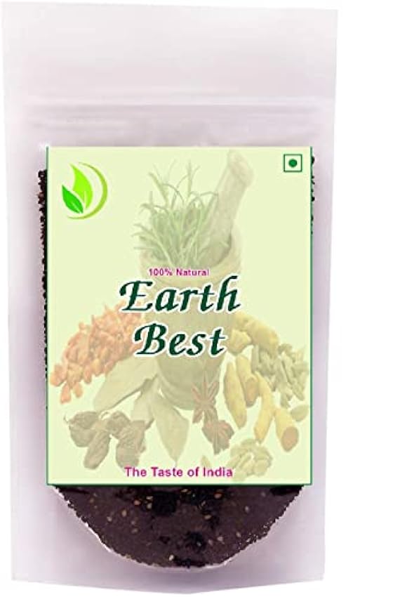 Earth Best 100% Natural Black Sesame Seeds, 100g mVl3XV