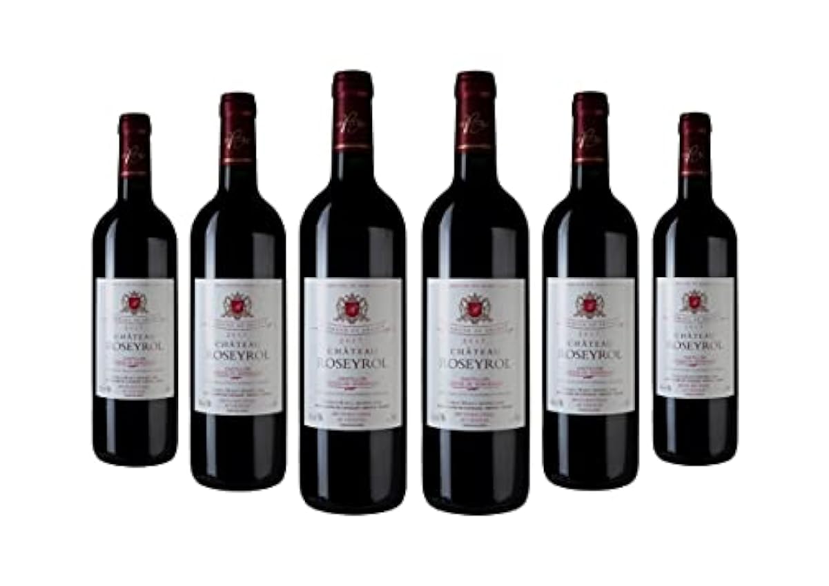 Vin rouge Castillon - Côtes de Bordeaux Château Roseyrol 2017 6 bouteilles 75 cl kU3ZZThf