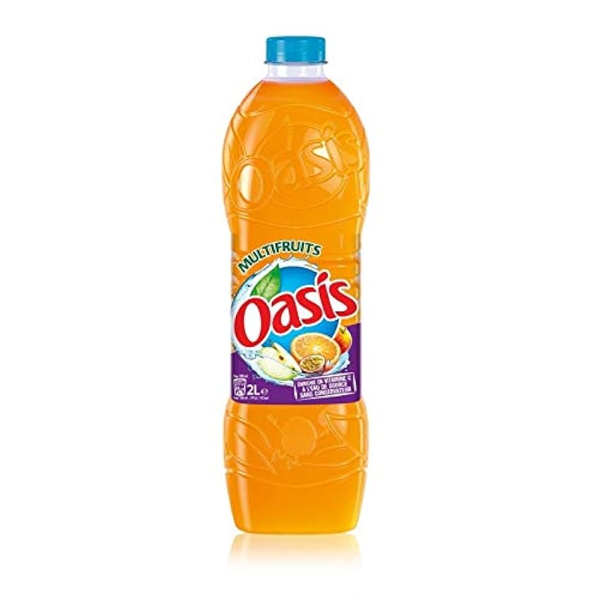 OASIS - Oasis multifruits vitaminé bouteille 2l - Deux 