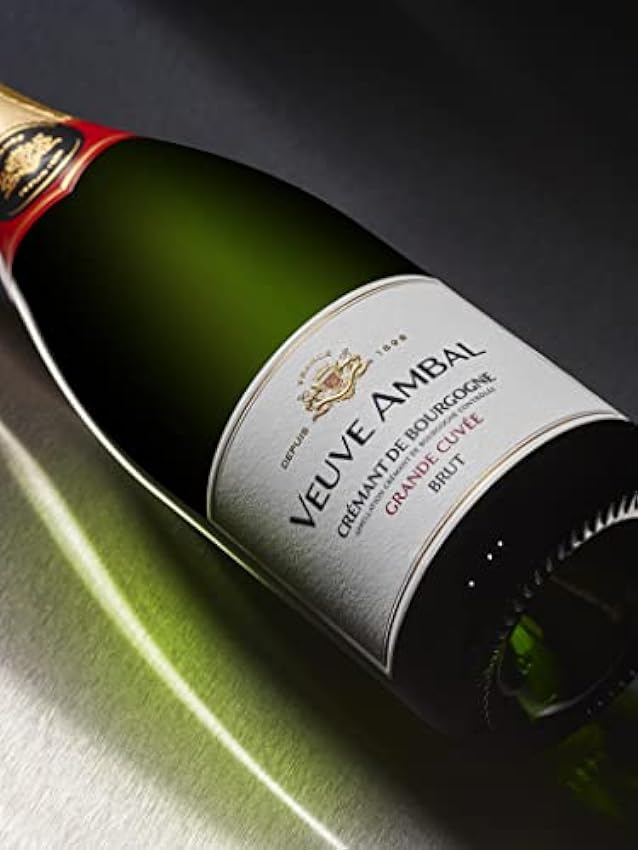 Veuve Ambal Grande Cuvée - Crémant de Bourgogne - Blanc Brut - Lot de 6 bouteilles L60YSA9v