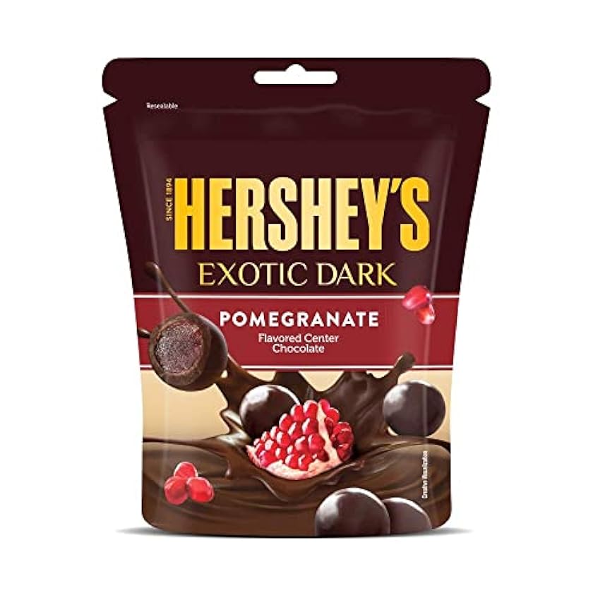 HERSHE Delicious Exotic Dark Tin Gift Pack (Pomegranate), 266 g MgetnZvW