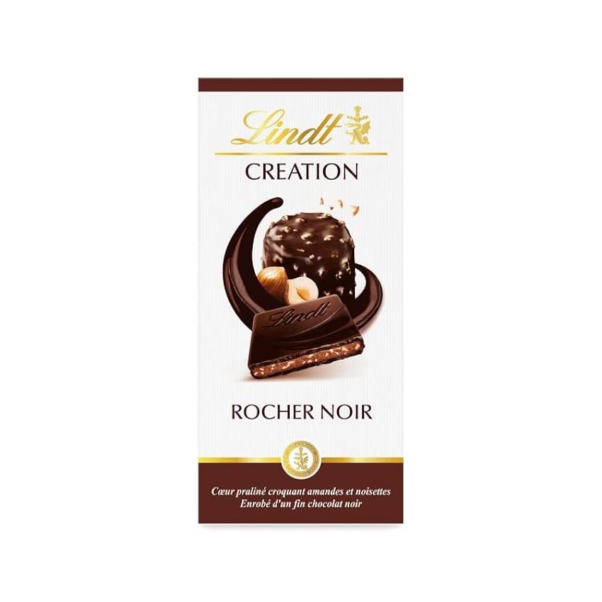 LINDT Chocolat Creation Le Rocher Noir - Plaisir intens