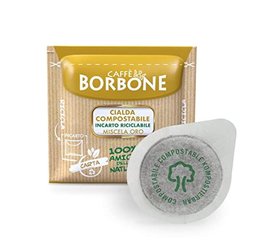 Caffè Borbone Café Dosette Compostable, Emballage Recyc