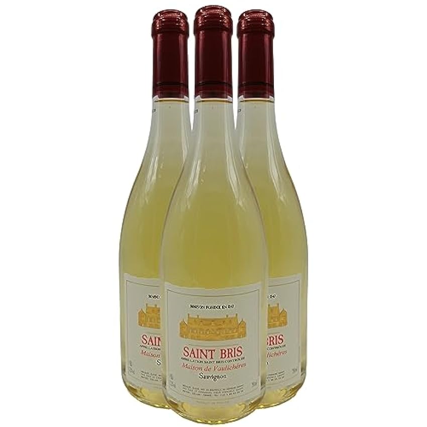Saint-Bris - Blanc 2022 - Maison de Vaulichères - Vin Blanc de Bourgogne (3x75cl) MTdlegKl