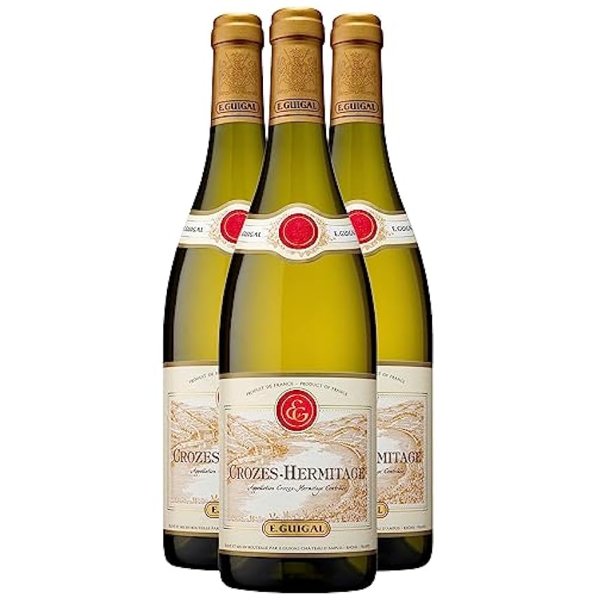 Crozes-Hermitage - Blanc 2020 - Maison Guigal - Vin Blanc de la Vallée du Rhône (3x75cl) MrzDHFqk